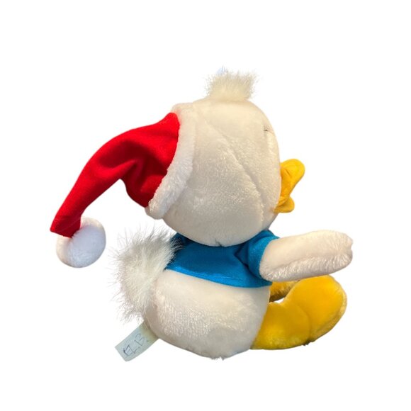 DISNEY Plush Donald Duck Santa Hat Christmas Decor Toy 9" - Picture 3 of 5
